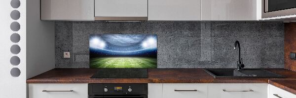 Pannello retrocucina con motivo a tema stadio