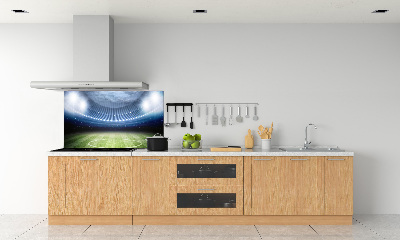 Pannello retrocucina con motivo a tema stadio