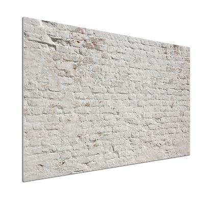 Rivestimento parete cucina con effetto muro di mattoni