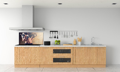 Pannello paraschizzi cucina per uso in edifici sportivi