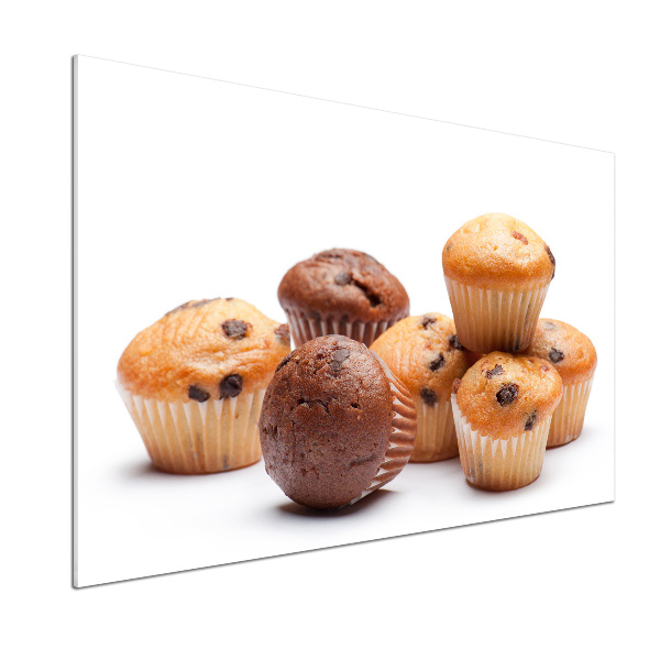 Rivestimento parete cucina con motivo a cupcakes