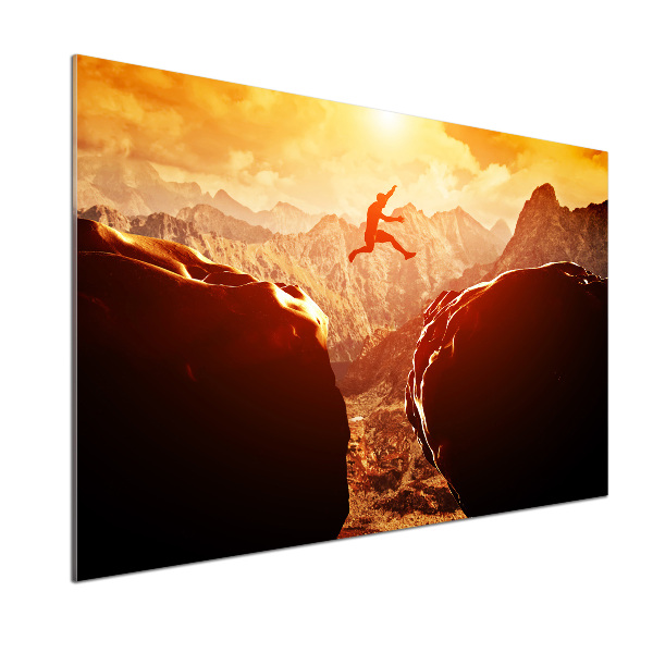 Rivestimento parete cucina con motivo decorativo 