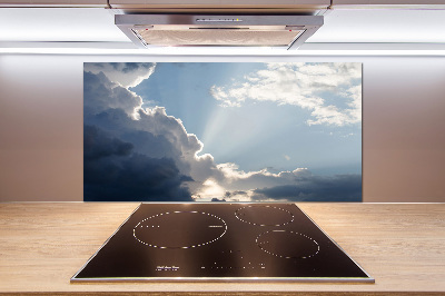 Pannello retrocucina con motivo 'Nuvole nel cielo'