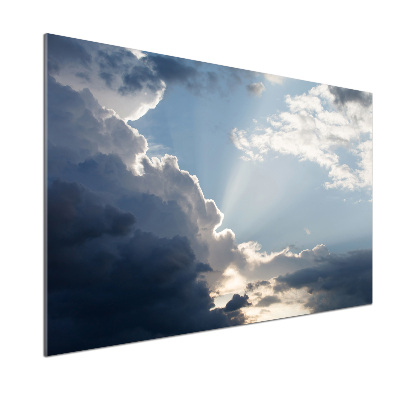 Pannello retrocucina con motivo 'Nuvole nel cielo'