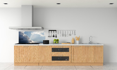 Pannello retrocucina con motivo 'Nuvole nel cielo'