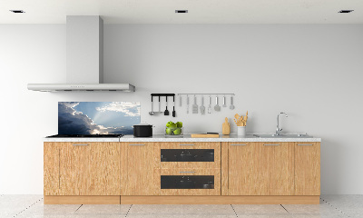 Pannello retrocucina con motivo 'Nuvole nel cielo'