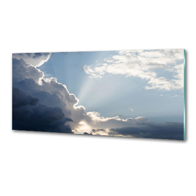 Pannello retrocucina con motivo 'Nuvole nel cielo'