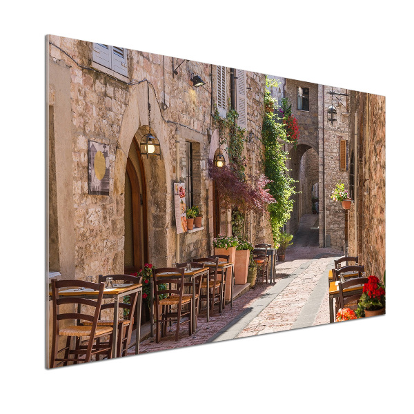 Pannello paraschizzi cucina con motivo Strada italiana