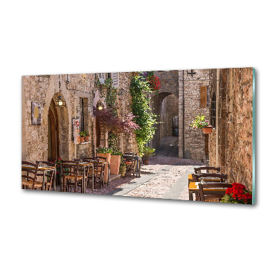 Pannello paraschizzi cucina con motivo Strada italiana