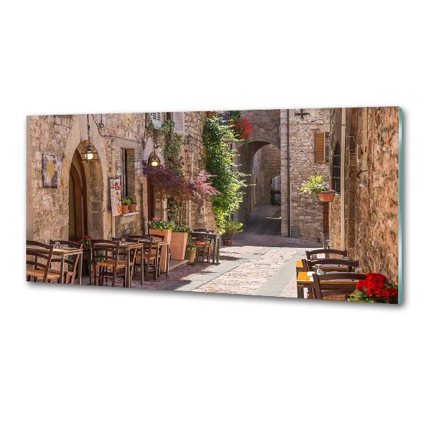 Pannello paraschizzi cucina con motivo Strada italiana