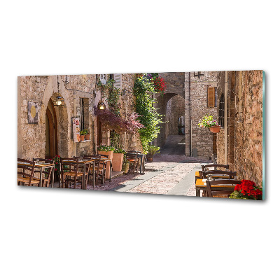 Pannello paraschizzi cucina con motivo Strada italiana