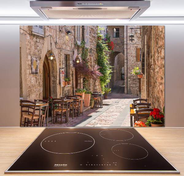 Pannello paraschizzi cucina con motivo Strada italiana