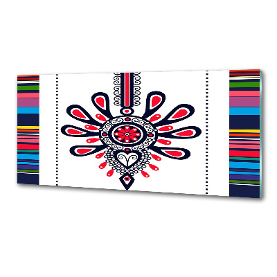 Rivestimento parete cucina nel classico stile popolare polacco