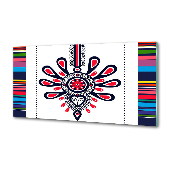 Rivestimento parete cucina nel classico stile popolare polacco