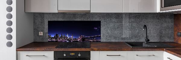 Pannello retrocucina con stampa del Ponte di Brooklyn