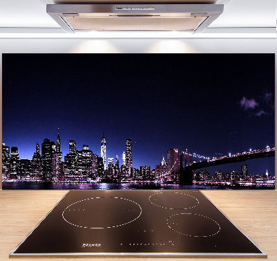 Pannello retrocucina con stampa del Ponte di Brooklyn