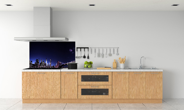 Pannello retrocucina con stampa del Ponte di Brooklyn