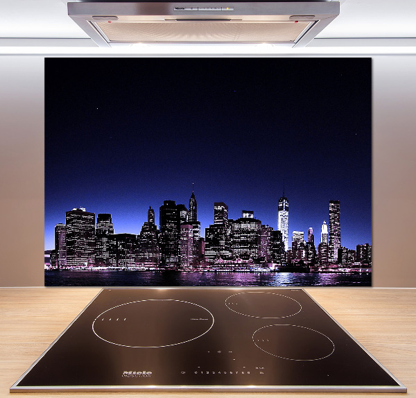 Pannello retrocucina con stampa del Ponte di Brooklyn