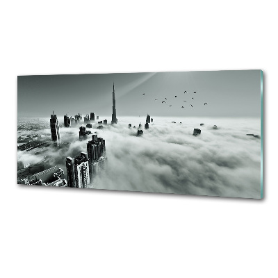 Rivestimento parete cucina con finitura Nebbia su Dubai