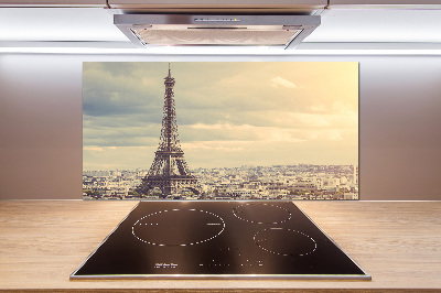 Pannello paraschizzi cucina con stampa della Torre Eiffel e della Parigi