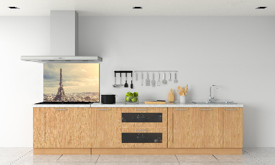 Pannello paraschizzi cucina con stampa della Torre Eiffel e della Parigi