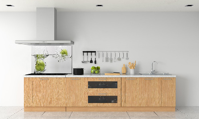 Pannello retrocucina con stampa raffigurante una mela sott'acqua