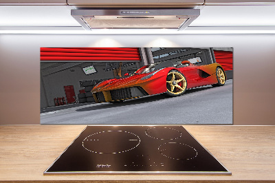 Pannello paraschizzi cucina con motivo Pilota