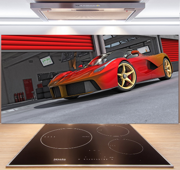 Pannello paraschizzi cucina con motivo Pilota