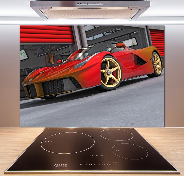 Pannello paraschizzi cucina con motivo Pilota