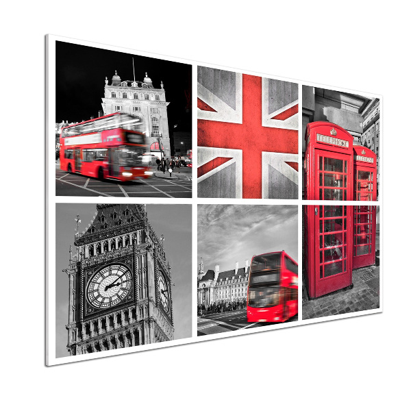 Pannello retrocucina in stile London College