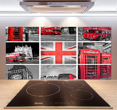 Pannello retrocucina in stile London College