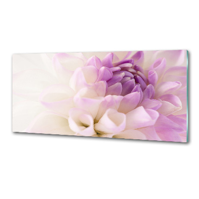 Rivestimento parete cucina con motivo Dalia bianca