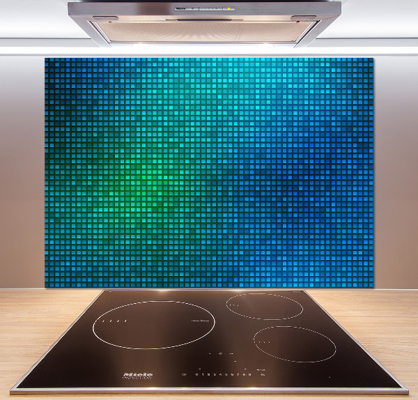 Pannello paraschizzi cucina con motivo a sfondo astratto