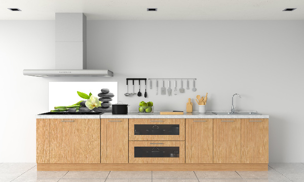 Pannello retrocucina con motivo orchidea