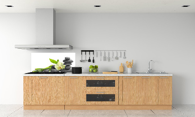 Pannello retrocucina con motivo orchidea