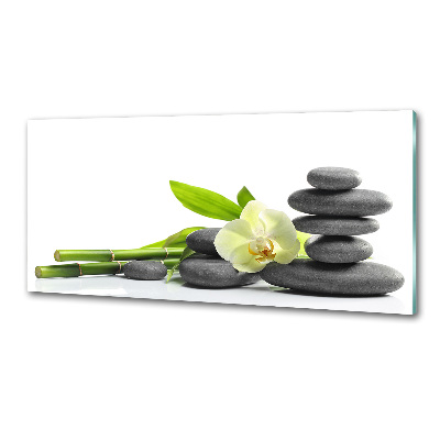 Pannello retrocucina con motivo orchidea