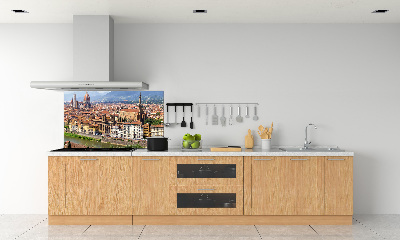 Rivestimento parete cucina con motivo ispirato a Firenze, Italia