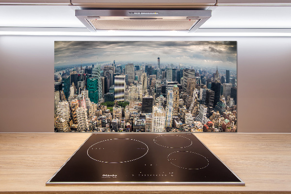 Pannello paraschizzi cucina in stile New York