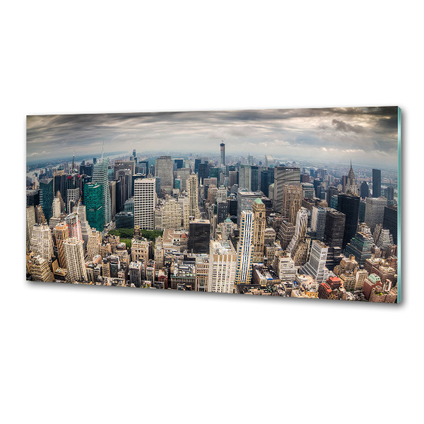 Pannello paraschizzi cucina in stile New York