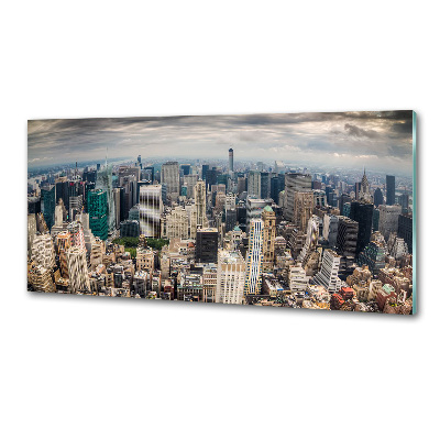 Pannello paraschizzi cucina in stile New York