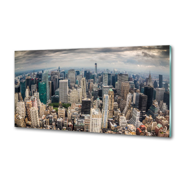 Pannello paraschizzi cucina in stile New York