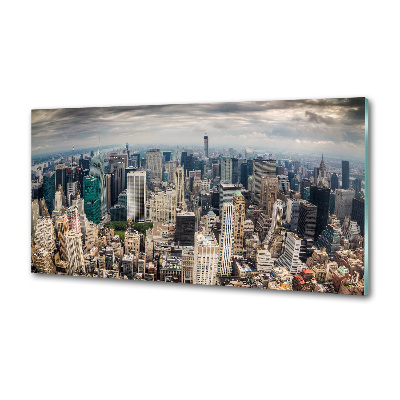 Pannello paraschizzi cucina in stile New York