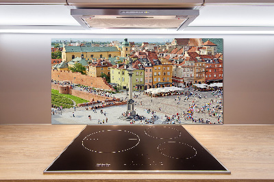 Rivestimento parete cucina con finitura ispirata a Varsavia, Polonia