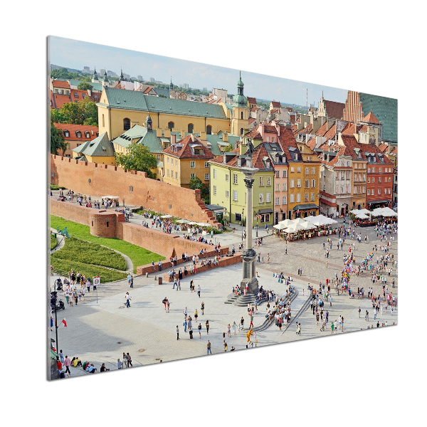 Rivestimento parete cucina con finitura ispirata a Varsavia, Polonia