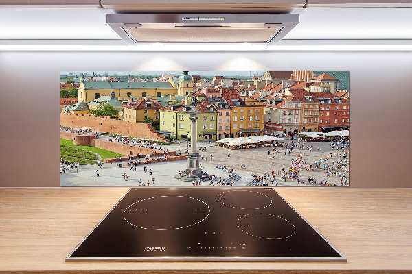 Rivestimento parete cucina con finitura ispirata a Varsavia, Polonia