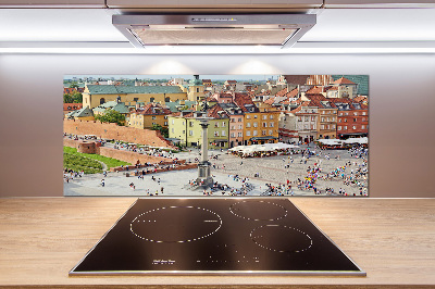 Rivestimento parete cucina con finitura ispirata a Varsavia, Polonia