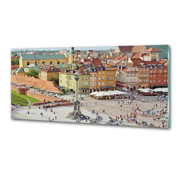 Rivestimento parete cucina con finitura ispirata a Varsavia, Polonia