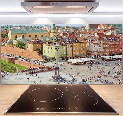 Rivestimento parete cucina con finitura ispirata a Varsavia, Polonia