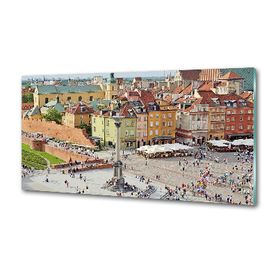 Rivestimento parete cucina con finitura ispirata a Varsavia, Polonia