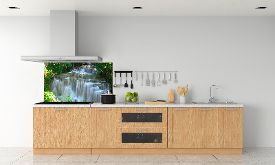 Rivestimento parete cucina con finitura a cascata